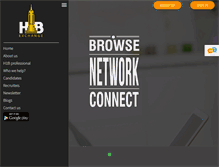 Tablet Screenshot of h1bexchange.com